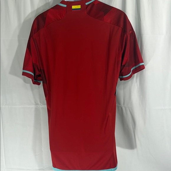 ADIDAS COLOMBIA AWAY JERSEY 2022 RED SIZE M - Picture 8 of 14